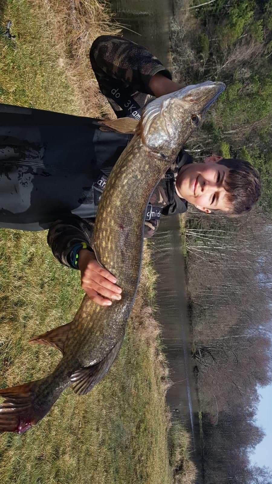 Louis brochet de 94 cm